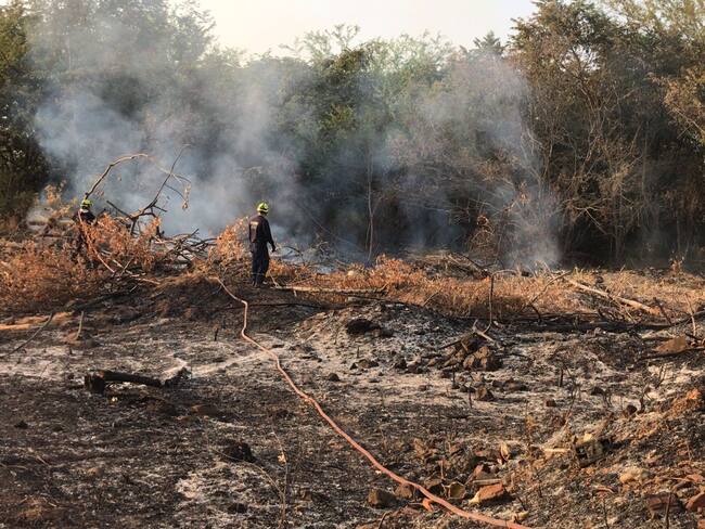 Incendios forestales en Neiva.