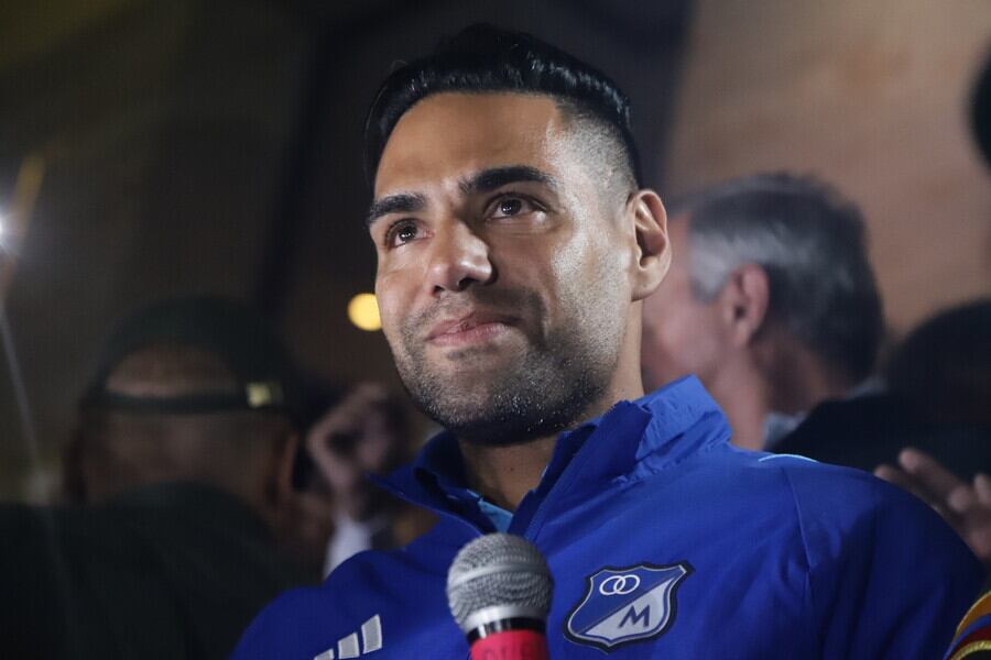 Radamel Falcao García en Millonarios / Colprensa
