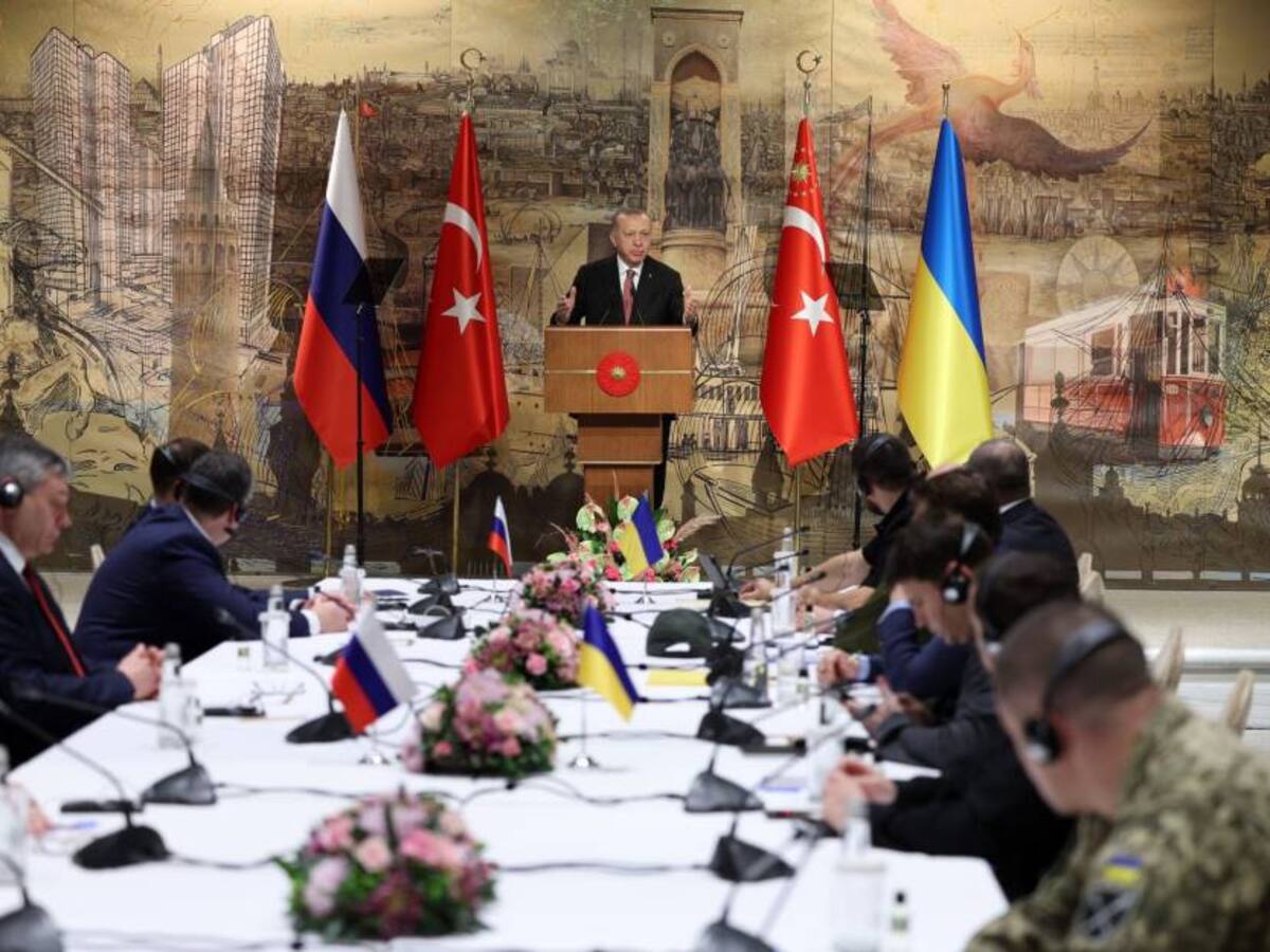 Ucrania y Rusia retomaron negociaciones en Turquía