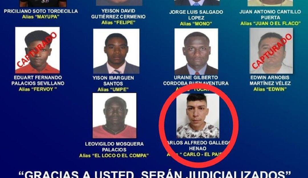 Cae en Florencia uno de los más buscados en el Chocó.