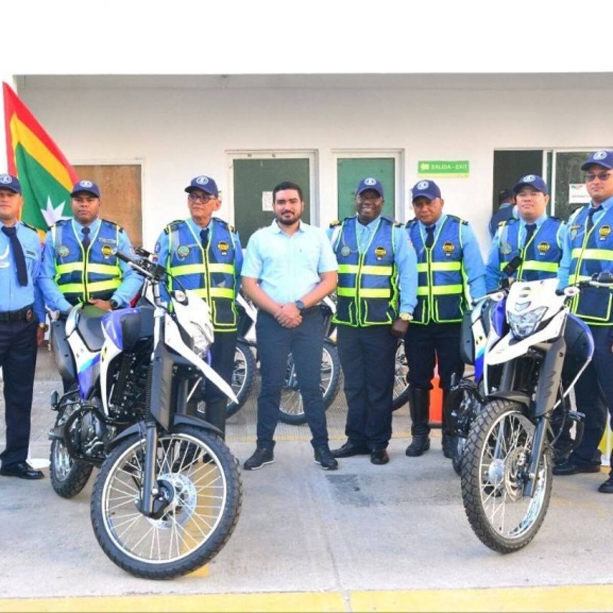 Entregaron motocicletas al cuerpo operativo del DATT para fortalecer seguridad vial