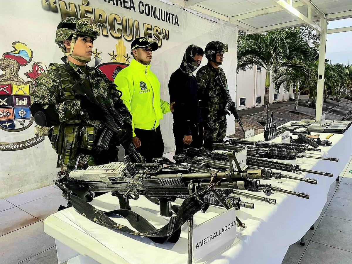 Incautan material de guerra de las disidencias de las Farc en el pacífico Nariñense