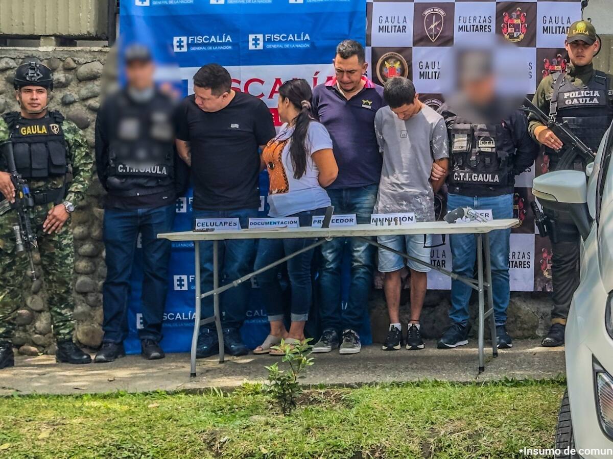 A la cárcel fueron enviados miembros de una organización que extorsionó a prestamistas ‘gota a gota’