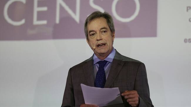 Mauricio Perfetti confirmó que el censo puerta a puerta en todo Colombia empezará el próximo 18 de abril. Foto: Colprensa