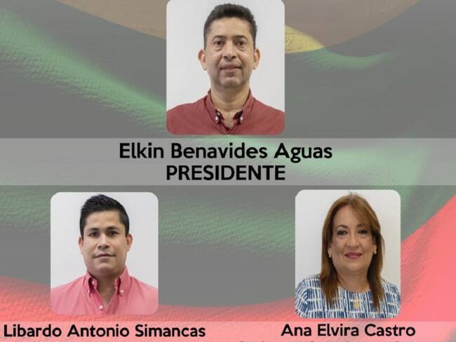 El presidente electo fue el diputado Elkin Benavides