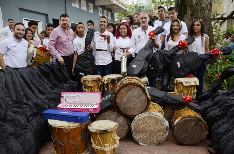 Programa ‘Atlántico convive con música y paz'. 
