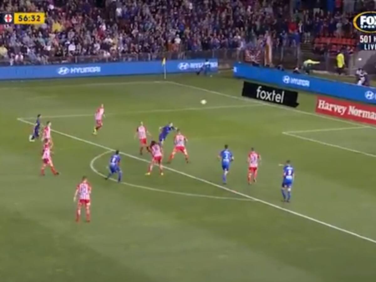 Golazo en Australia para ser postulado al Premio Puskas