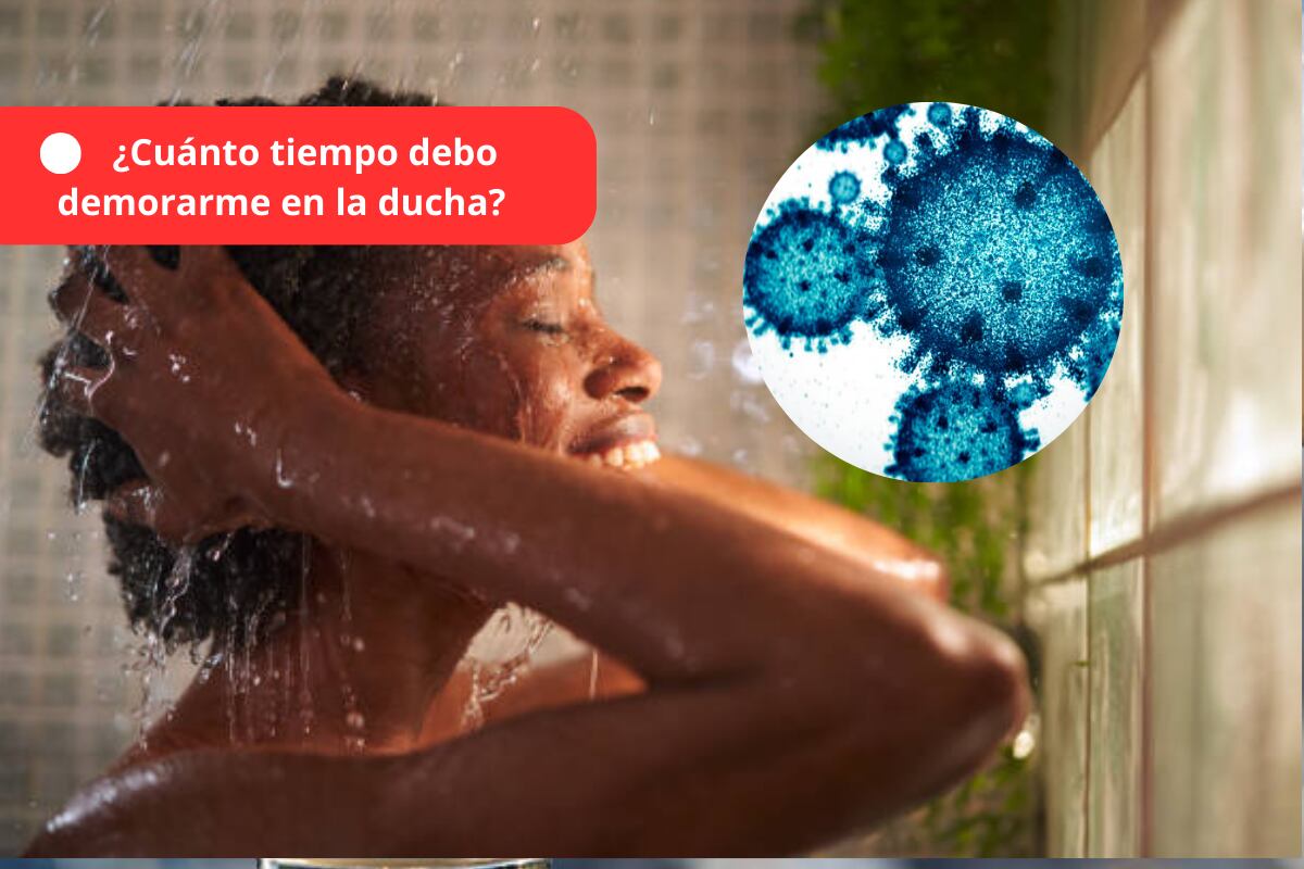 ¿Cuánto tiempo debo demorarme en la ducha? - Getty Images