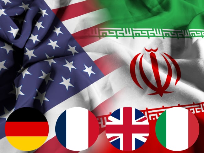 Alemania, Francia, Reino Unido e Italia se muestran dispuestos a levantar sanciones a Irán