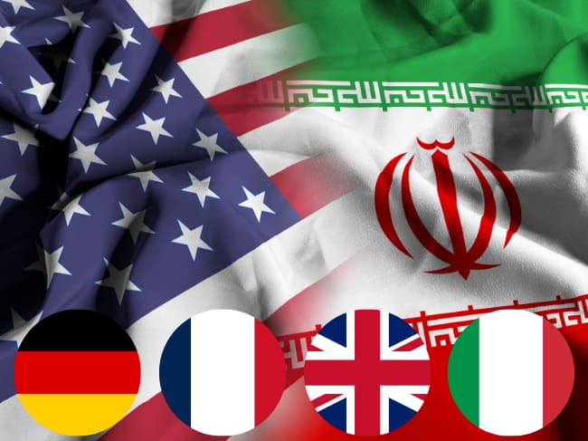 Alemania, Francia, Reino Unido e Italia se muestran dispuestos a levantar sanciones a Irán