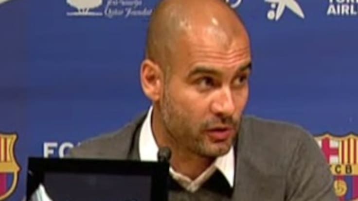 Pep Guardiola se va del Barça