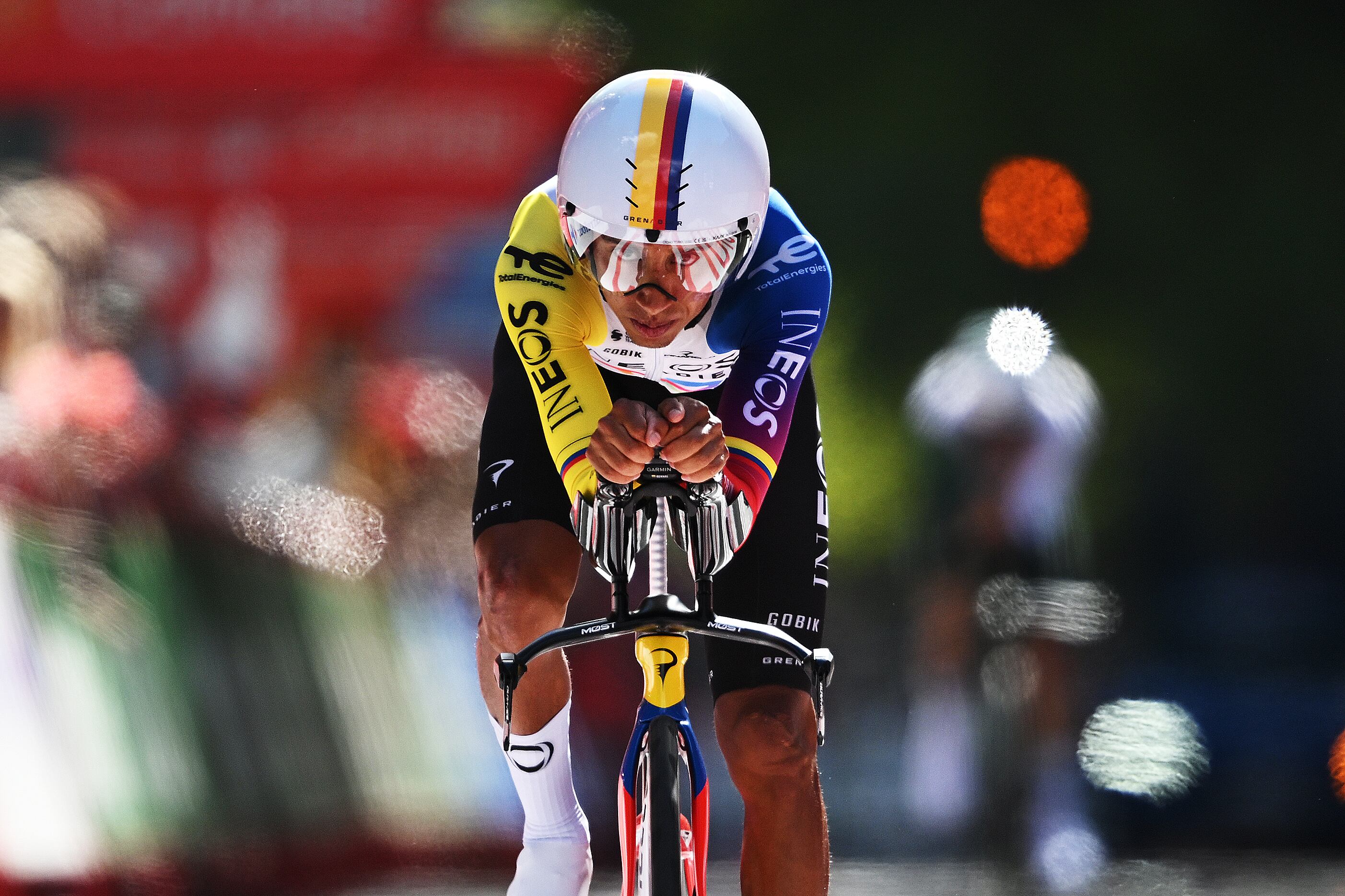 Egan Bernal, ciclista colombiano del Ineos. (Photo by Dario Belingheri/Getty Images)