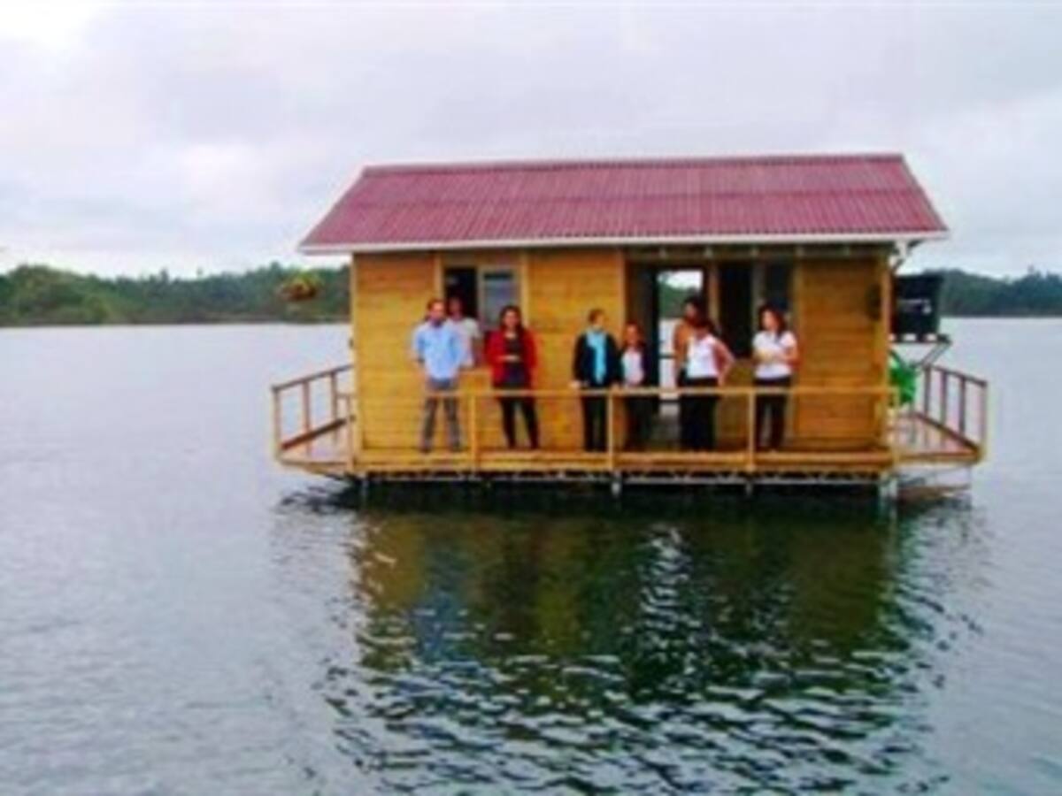 La casa flotante anfibia será exhibida en la ONU, en Nueva York