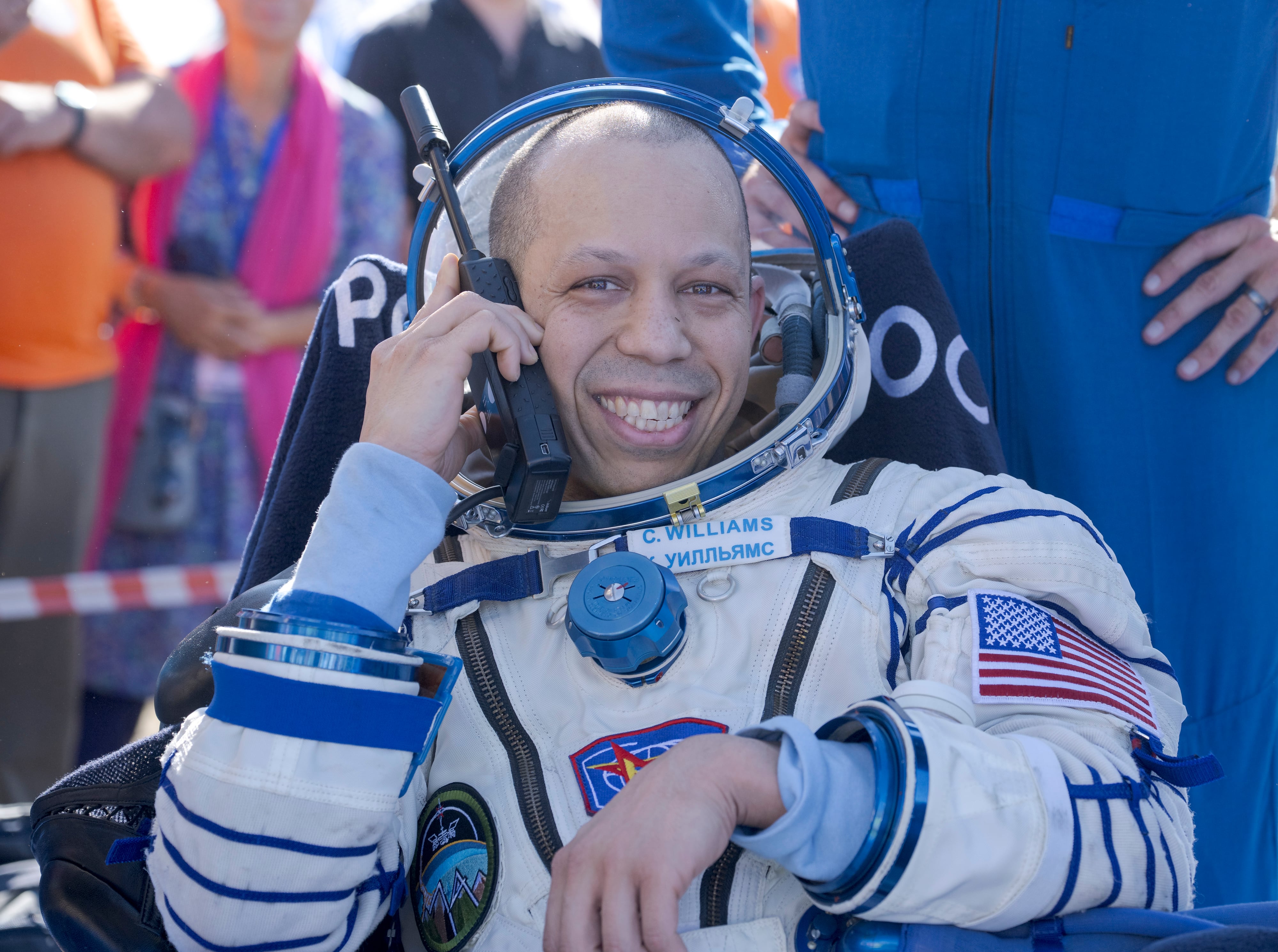 Tres astronautas de la Estación Espacial Internacional regresaron a la Tierra tras 8 meses. Fotos: Getty Images.