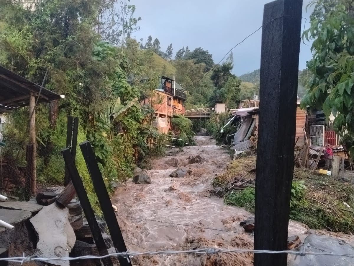 Lluvias causan inundaciones en varios sectores de Villamaría, Caldas