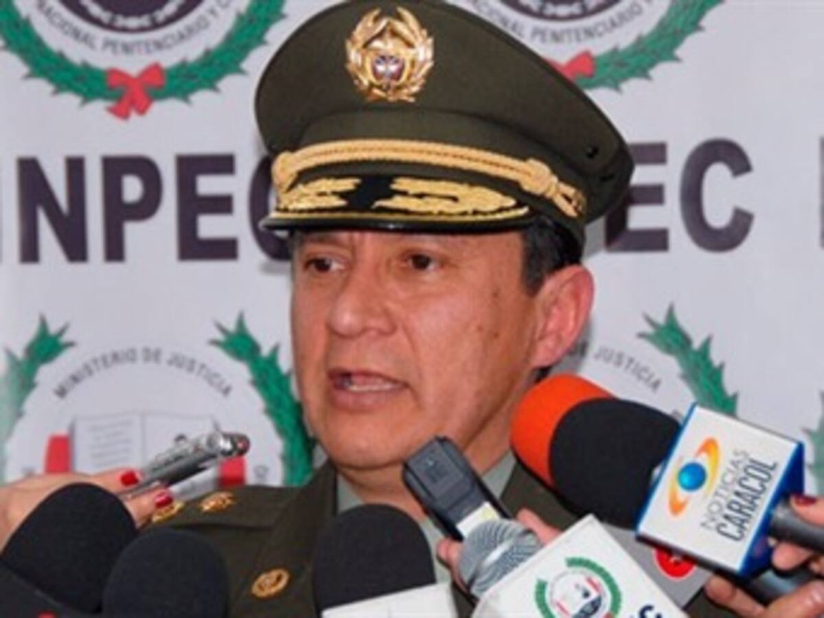 Más de 400 amenazas ha recibido director del Inpec de delincuentes de alto perfil criminal