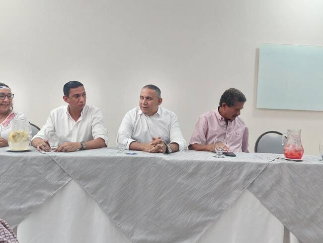 Rueda de prensa en Barranquilla./ Foto: Caracol Radio
