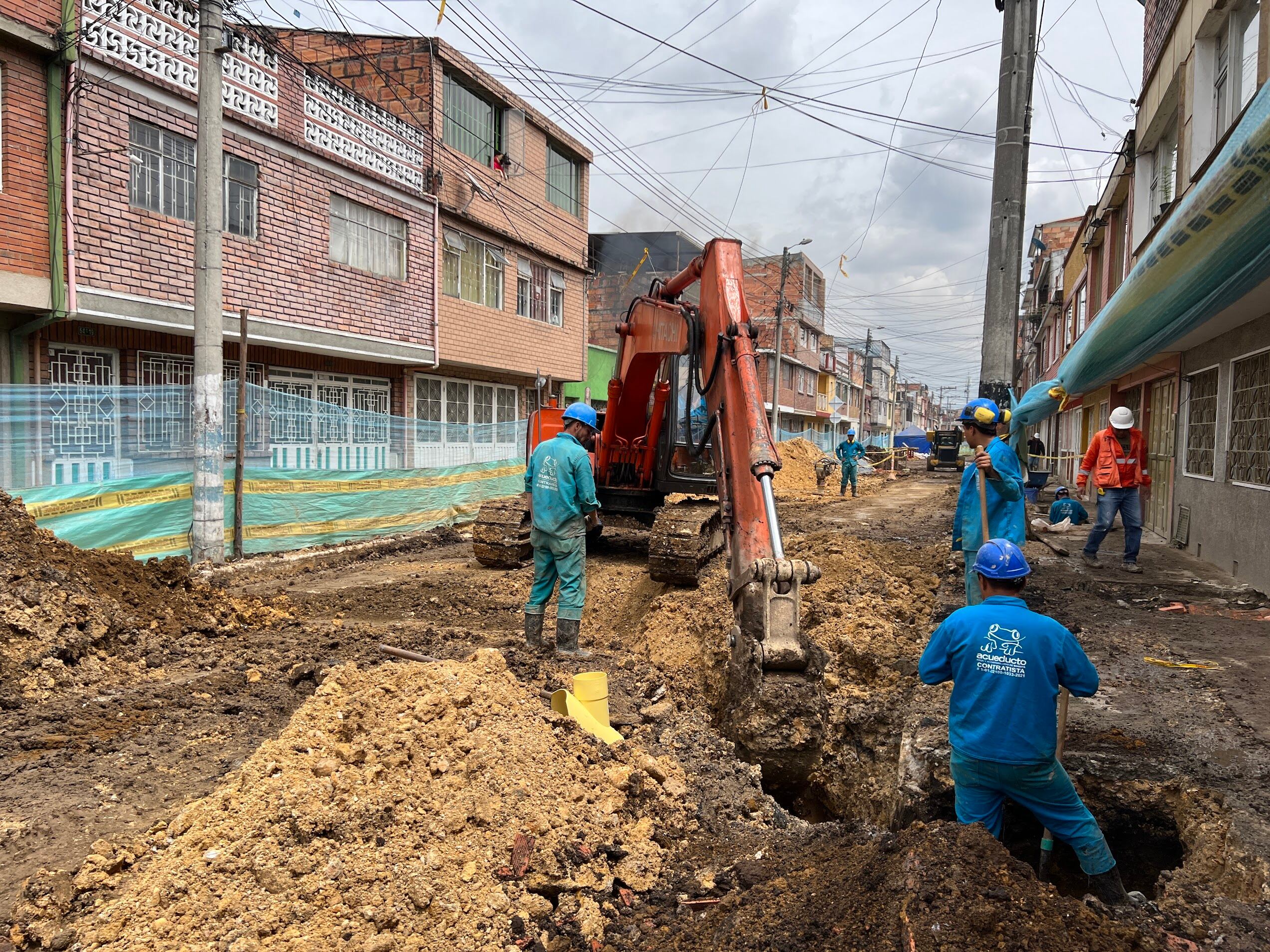 EAAB renovará redes de tuberías en Engativá: Se destinarán 192 mil millones de pesos