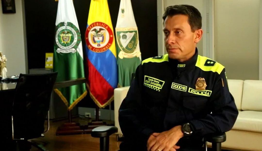 Brigadier General, Henry Sanabria director administrativo y financiero de la Policía 