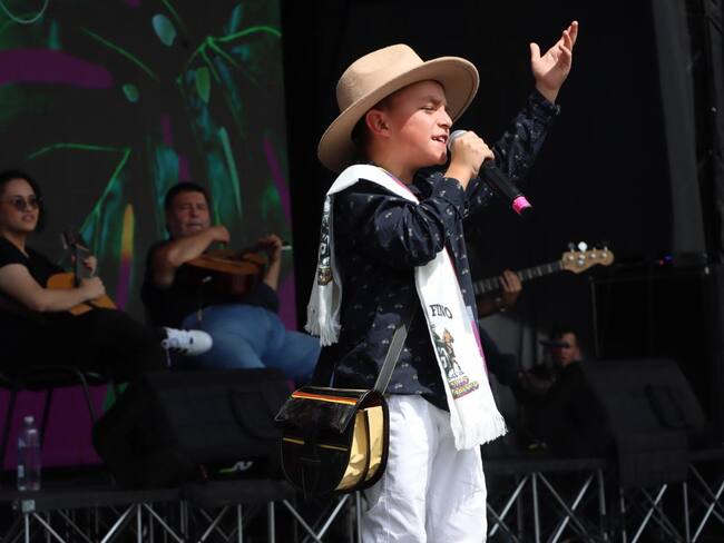 Festival Infantil de Trova Ciudad de Medellín. Foto: Alcaldía de Medellín.