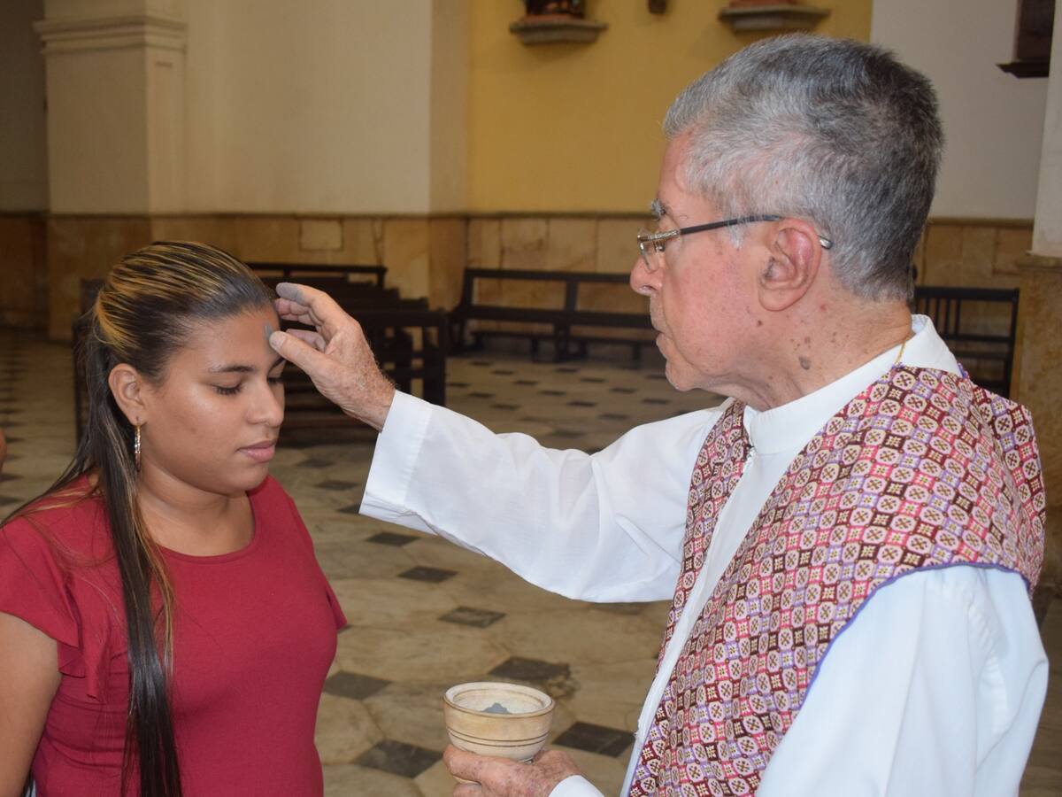 Invitación a vivir miércoles de ceniza con el Santuario de San Pedro Claver