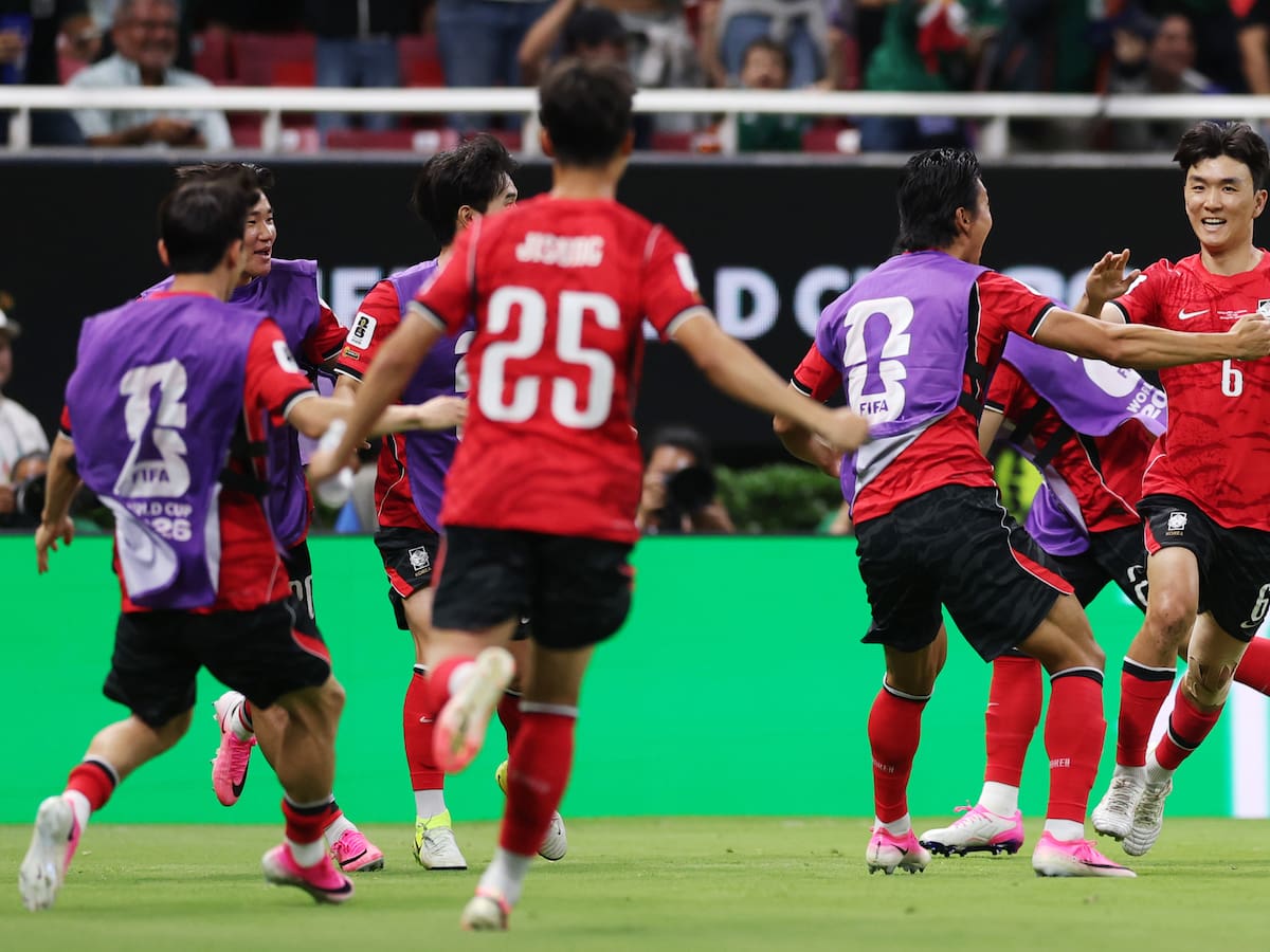 Corea del Sur remontó ante Chequia y sumó sus primeros tres puntos en el grupo A