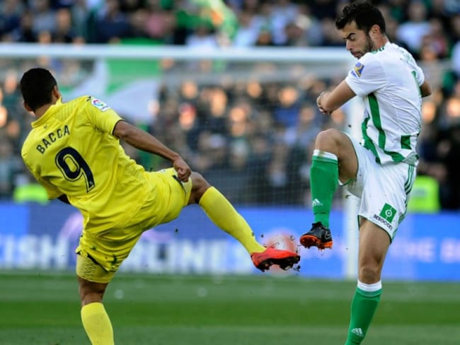 Carlos Bacca anotó, pero el Villarreal cayó 2-1 ante el Real Betis