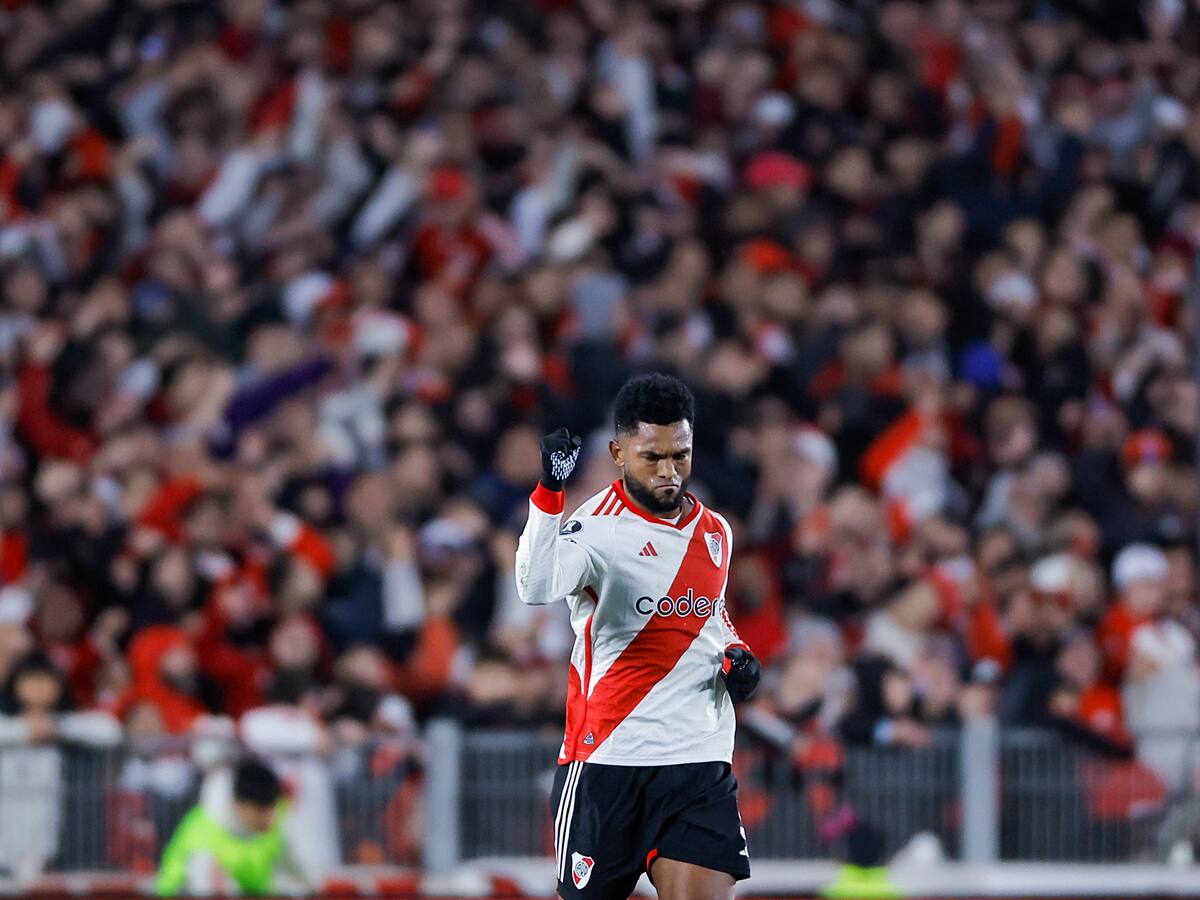 VIDEO | Borja pone a soñar a River en Copa Libertadores, tras grosero error de Portilla