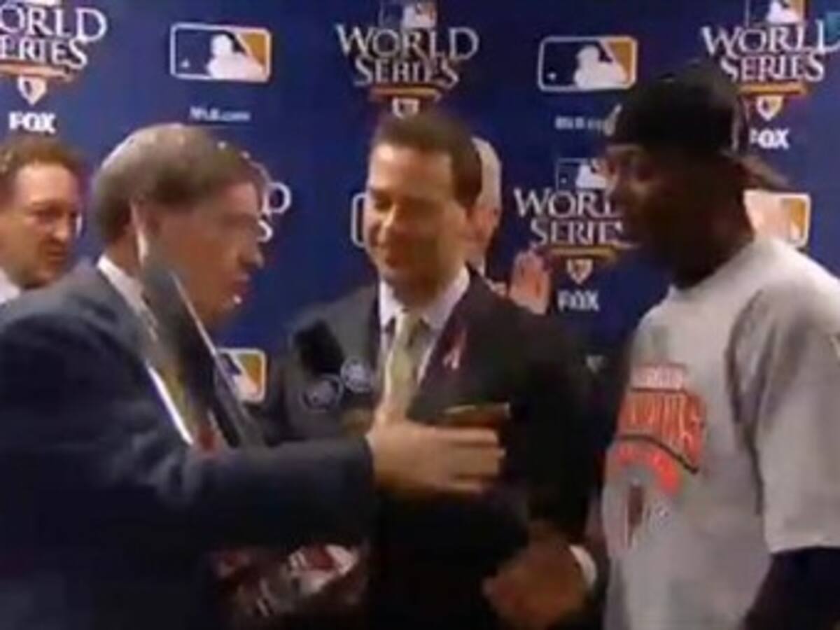 Edgar Renteria elegido el Jugador Más Valioso de la Serie Mundial (Video)