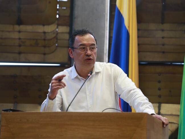 Ministro Prada - foto gobernación de Antioquia