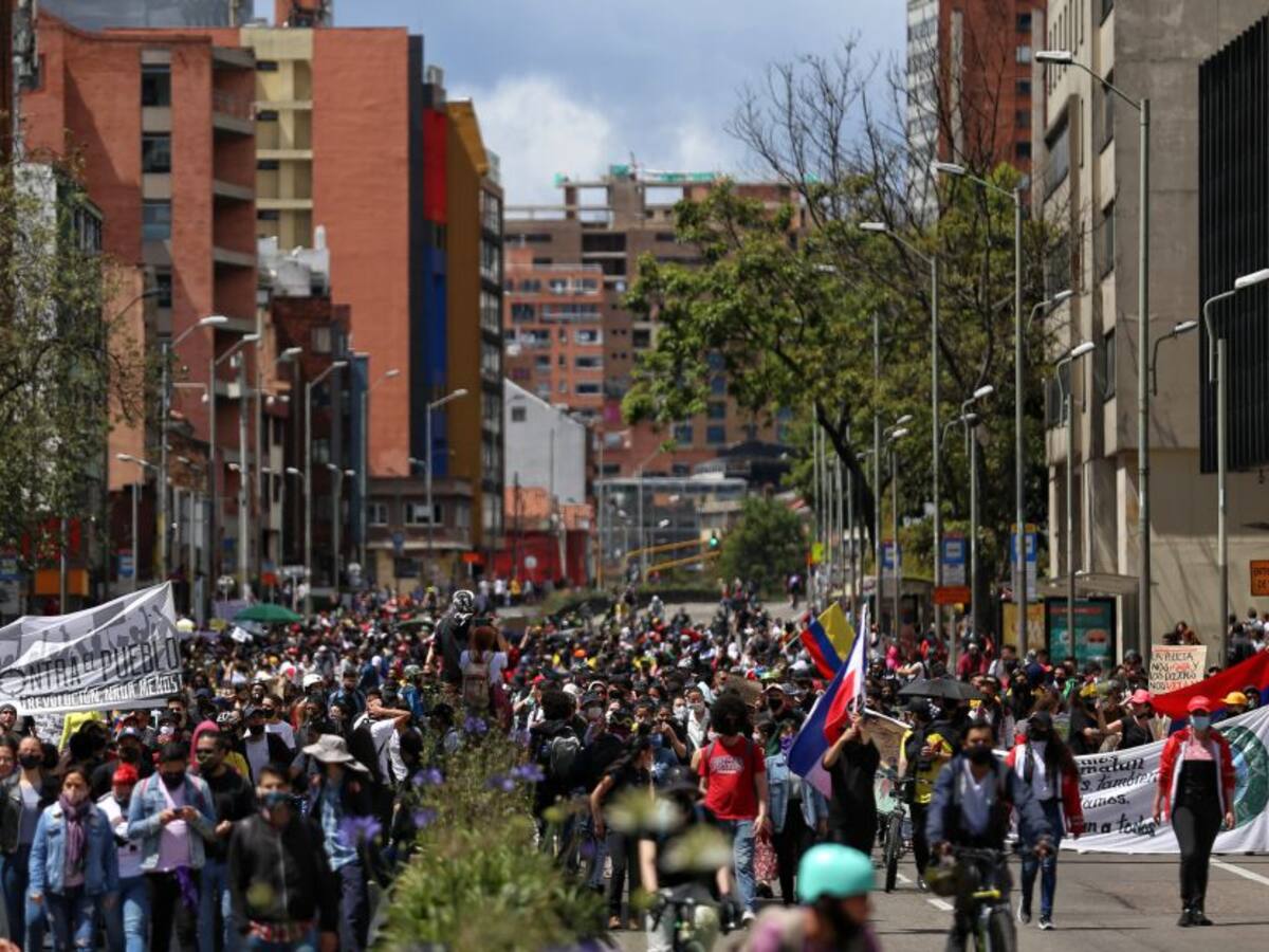 Casi 600 marchas en Bogotá atendió el Distrito durante esta pandemia