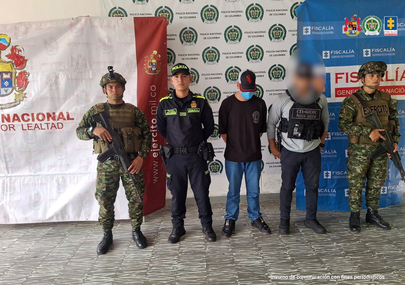 Tuluá: a prisión presunto guerrillero de disidencias Farc por secuestrar a un hombre 15 días
