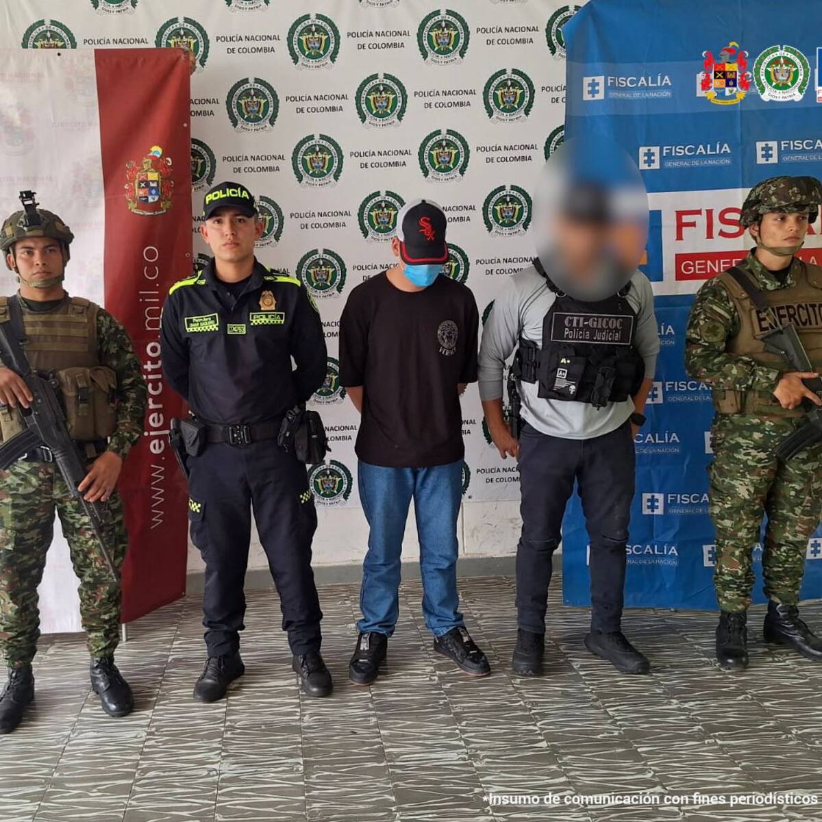 Tuluá: a prisión presunto guerrillero de disidencias Farc por secuestrar a un hombre 15 días