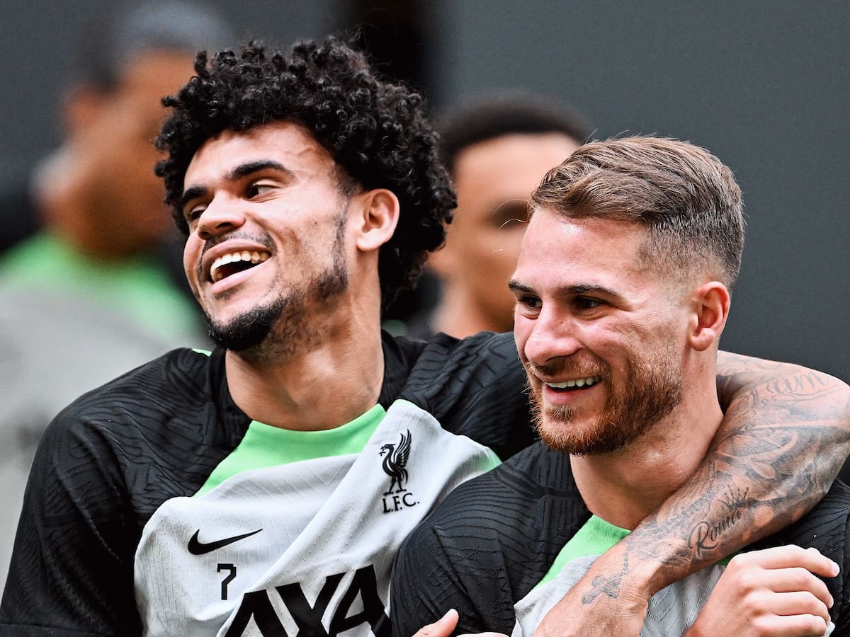 Mac Allister y un tremendo elogio para Luis Díaz: Es uno de los jugadores que más se parece a Messi