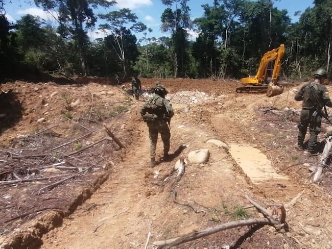 Asestan golpe a bandas delincuenciales dedicadas a la minería ilegal en Putumayo
