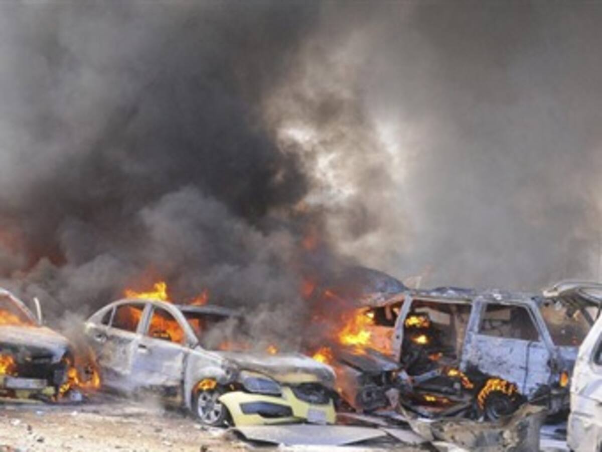 Al menos 35 muertos por explosión de un carro bomba en Damasco