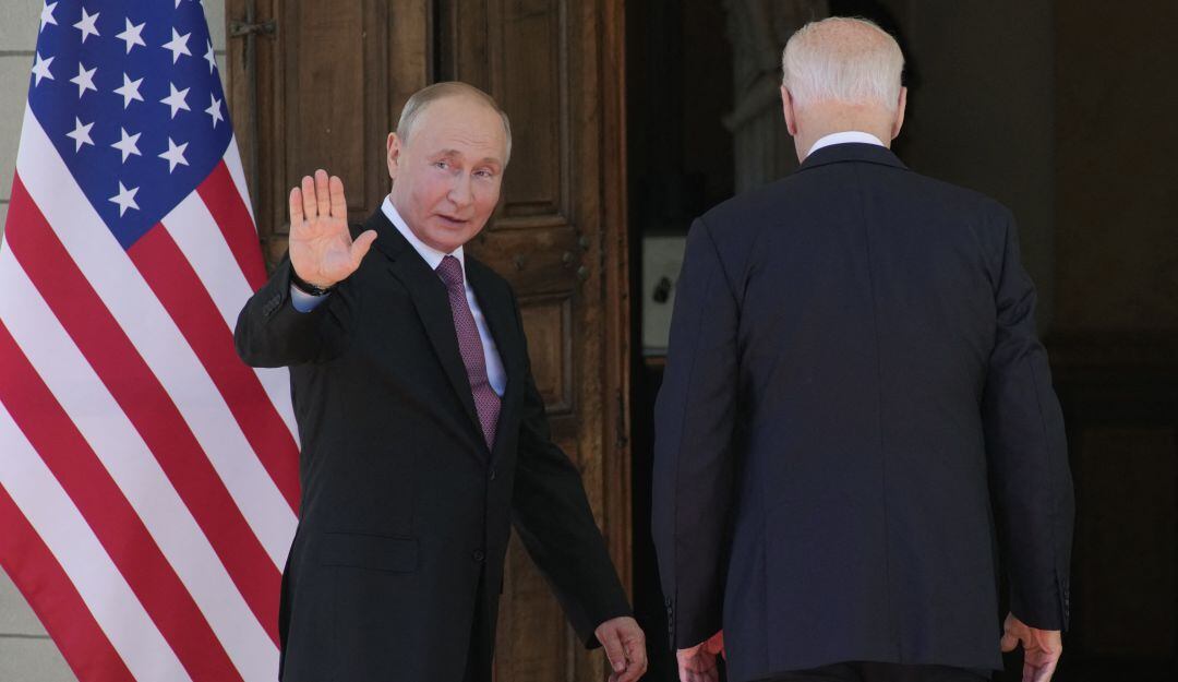 Comienzo de la reunión Putin- Biden