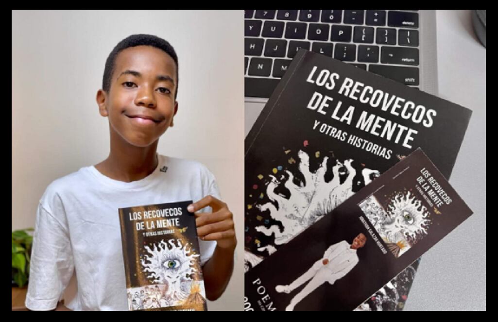 Jonathan estudia en el colegio Philadelphia de Cali, cursa séptimo grado y es un gran alumno. Domina el inglés.