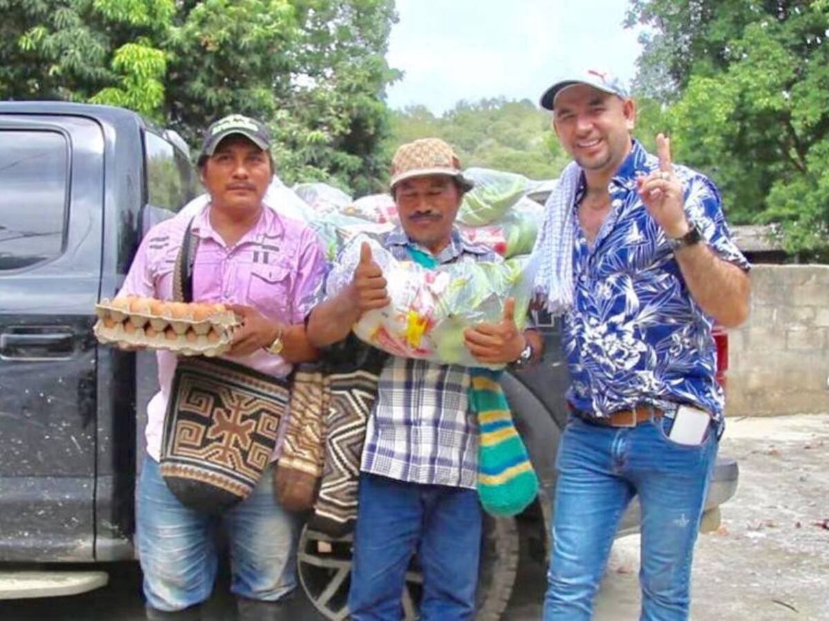 Pescadores y mototaxistas de la Sierra Nevada reciben ayudas humanitarias