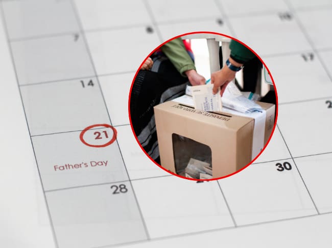 ¿Cambiará el Día del Padre por segunda vuelta presidencial el 21 de junio? Lo último. Getty Images