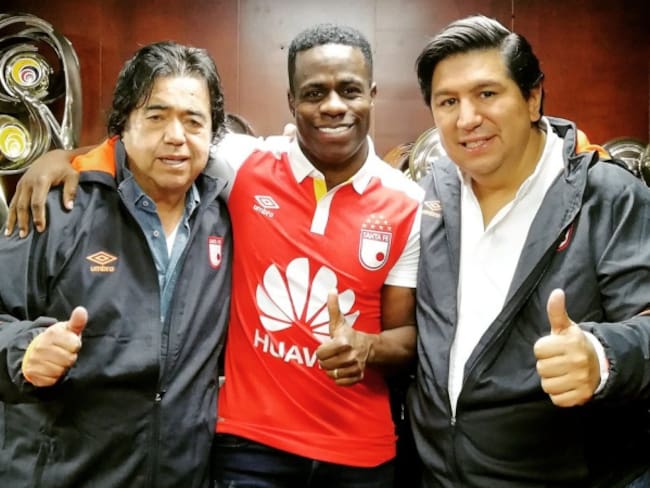 Carmelo Valencia es nuevo jugador de Independiente Santa Fe