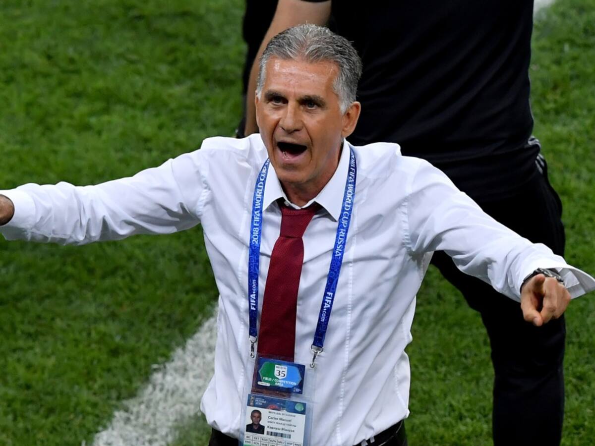 "Queiroz me dirigió, sé que le gusta el buen fútbol" Ruben Dario Hernández