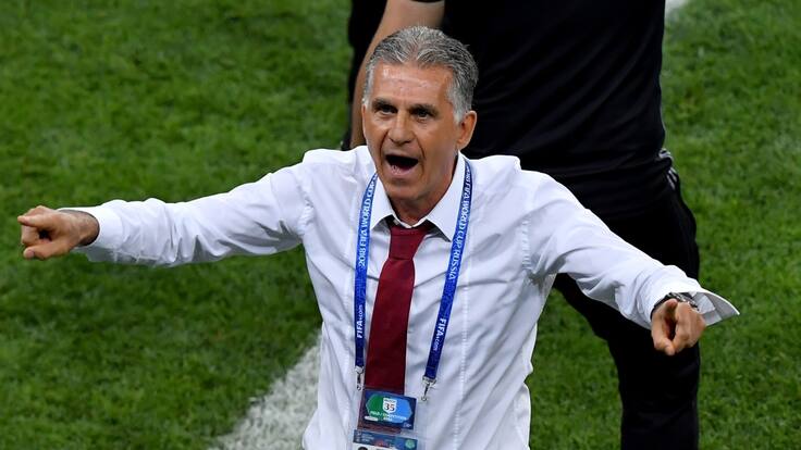 "Queiroz me dirigió, sé que le gusta el buen fútbol" Ruben Dario Hernández