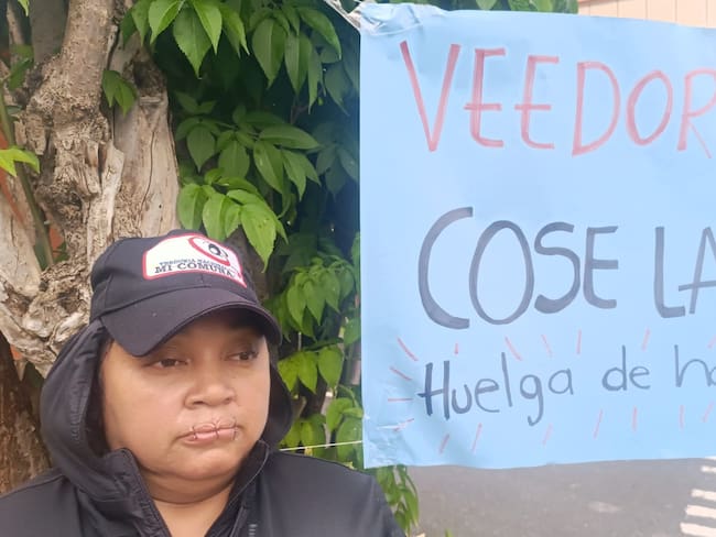 Veedores de salud de Cali, Popayán y Pasto se tomaron la sede de Emssanar. | Foto: Veeduria Nacional Mi Comuna