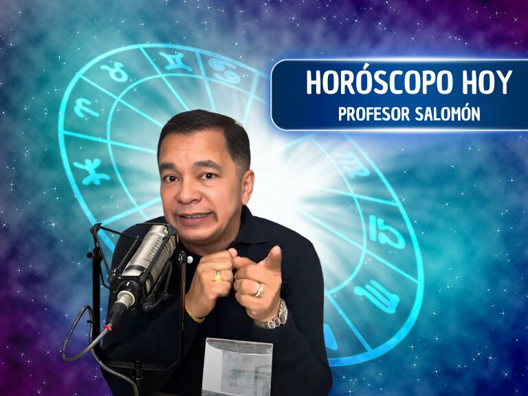 Horóscopo HOY 21 de marzo Profesor Salomón. Imagen de fondo de Canva