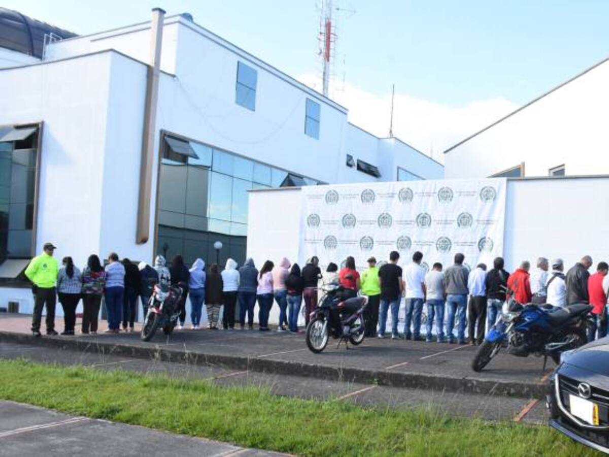 (VIDEO) Operativos de policía contra el chance ilegal en Quindío
