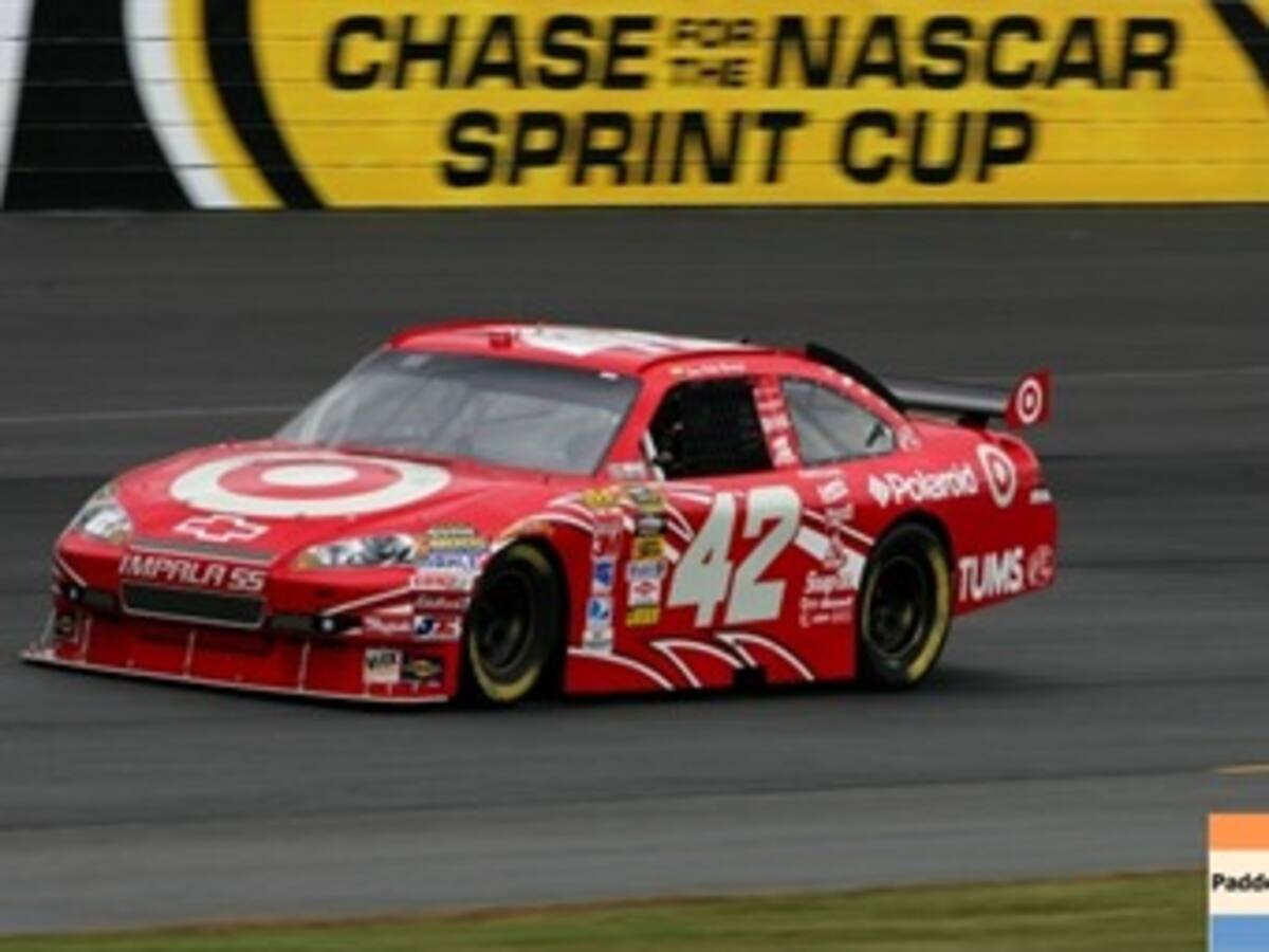 Juan Pablo Montoya partirá quinto en primera válida del Chase de la Nascar