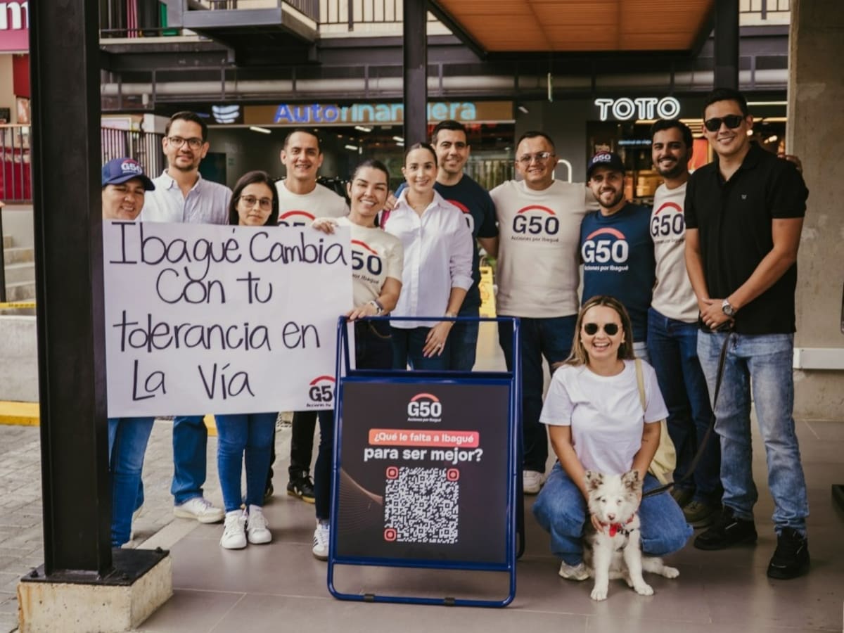Corporación G50 lanzó “Ibagué Cambia Contigo”, campaña que busca impulsar la cultura ciudadana