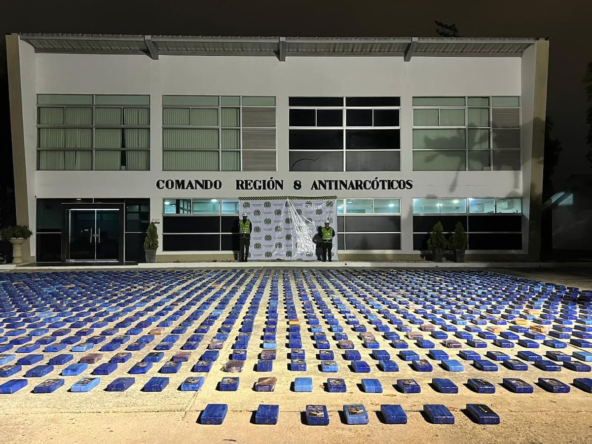 Incautación de 1.7 toneladas de cocaína estaría avaluada por 42.500.000 de dólares