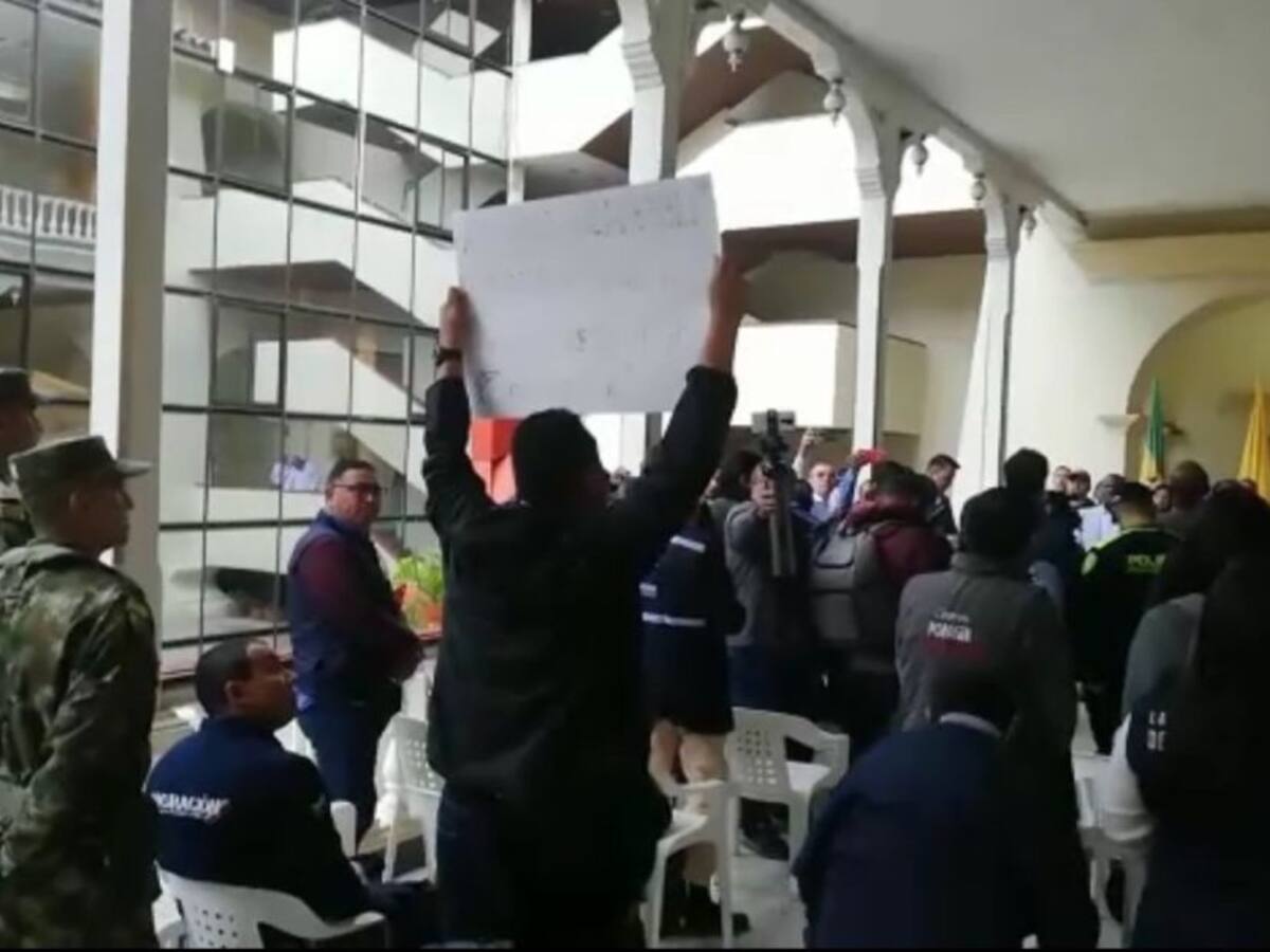 En Popayán, líder social irrumpió en acto de instalación de votaciones